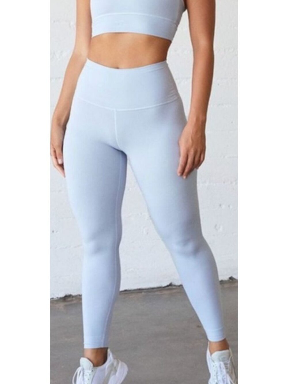 Set Active Light Blue Frost Luxform Leggings-sz Medium